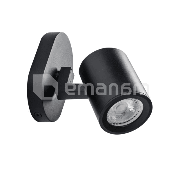 სანათი სპოტი Kanlux LAURIN EL-1O B 29121 GU10 1x MAX 35W