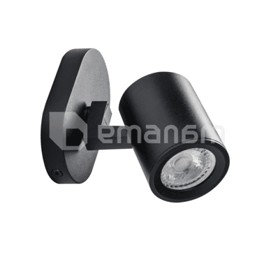 სანათი სპოტი Kanlux LAURIN EL-1O B 29121 GU10 1x MAX 35W