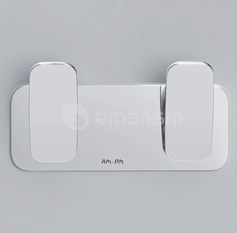 ორმაგი კაუჭი პირსახოცისათვის AM.PM Inspire V2.0 Chrome A50A35600