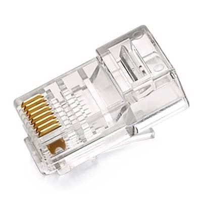 ქსელის კაბელის კონექტორი UGREEN NW110 (20331) RJ45 Network Connector for UTP Cat 5, Cat 5e 50pcs