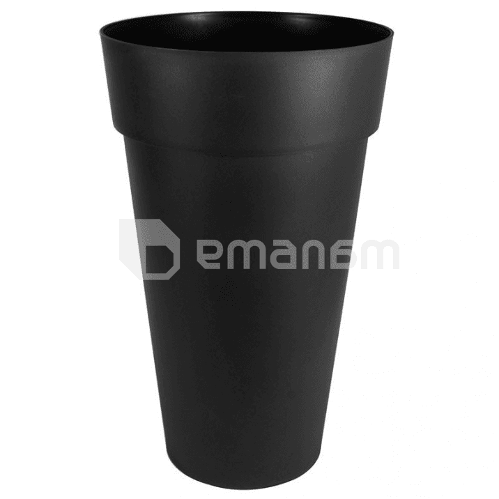 ქოთანი პლასტმასის EDA Plastiques VASE HAUT TOSCANE XXL 48 X 80სმ 90ლ