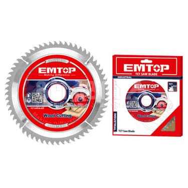 ხის საჭრელი დისკი ცირკულისთვის 254მმ 60T Emtop-ETCT125423