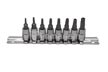ნაკრები მაგნიტური ბიტების Topmaster 330149 1/4" TS8-40 8 ც