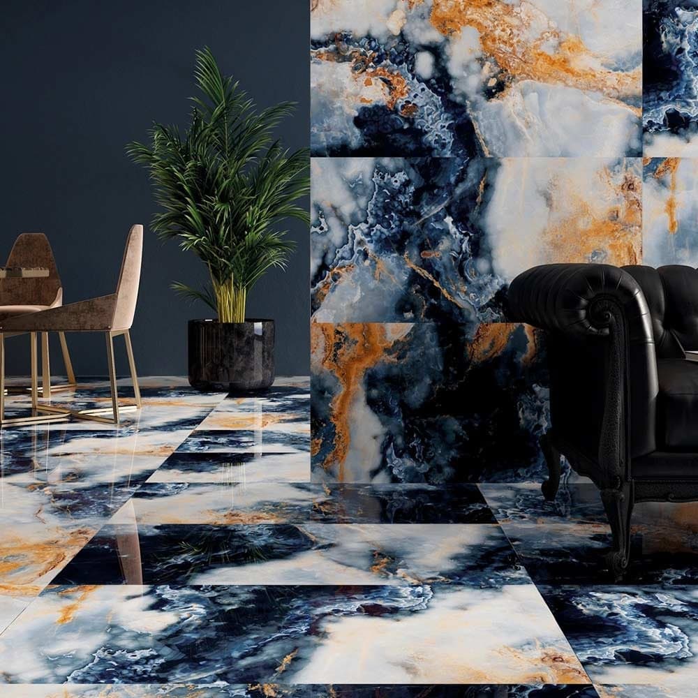 კერამოგრანიტი Pacific Blue Full Lap 60*120 "S"