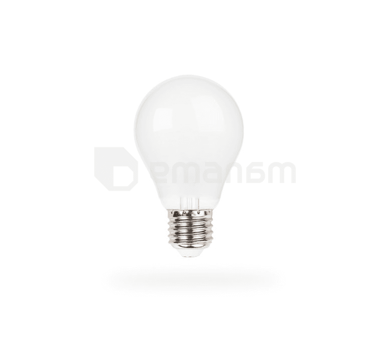 შუქდიოდური ნათურა New Light 3000K 8W E27