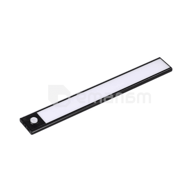 კაბინეტის განათება LED V-TAC 2.5W 3000K შავი ფერი IP20 2968