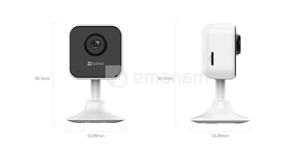 ვიდეო სამეთვალყურეო კამერა Ezviz Mini Cube 2Mp 2.8mm Wi-Fi 1G2WR