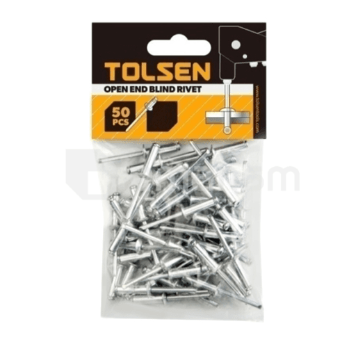 ალუმინის მოქლონი (ტყვიები) TOLSEN 43009 4x10 მმ