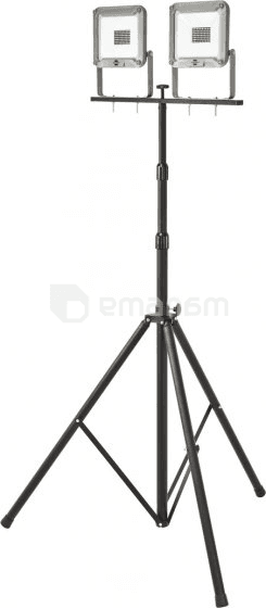 შტატივი ტელესკოპური Brennenstuhl 1150-3000მმ შავი Bau ST301