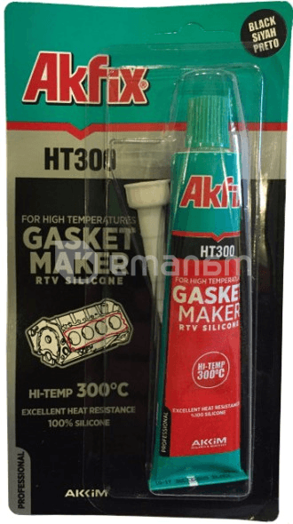 თერმომდგრადი ჰერმეტიკა Akfix SA113 50 გ შავი