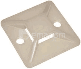 სამაგრი ცალუღის თვითწებვადი TDM SQ0516-0001 20x20 მმ 100 ც