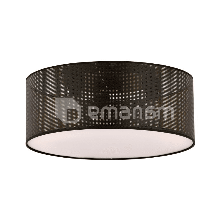ჭერის სანათი EMIBIG ASTON 3 E27 3x MAX 60W შავი ოქოსფერი