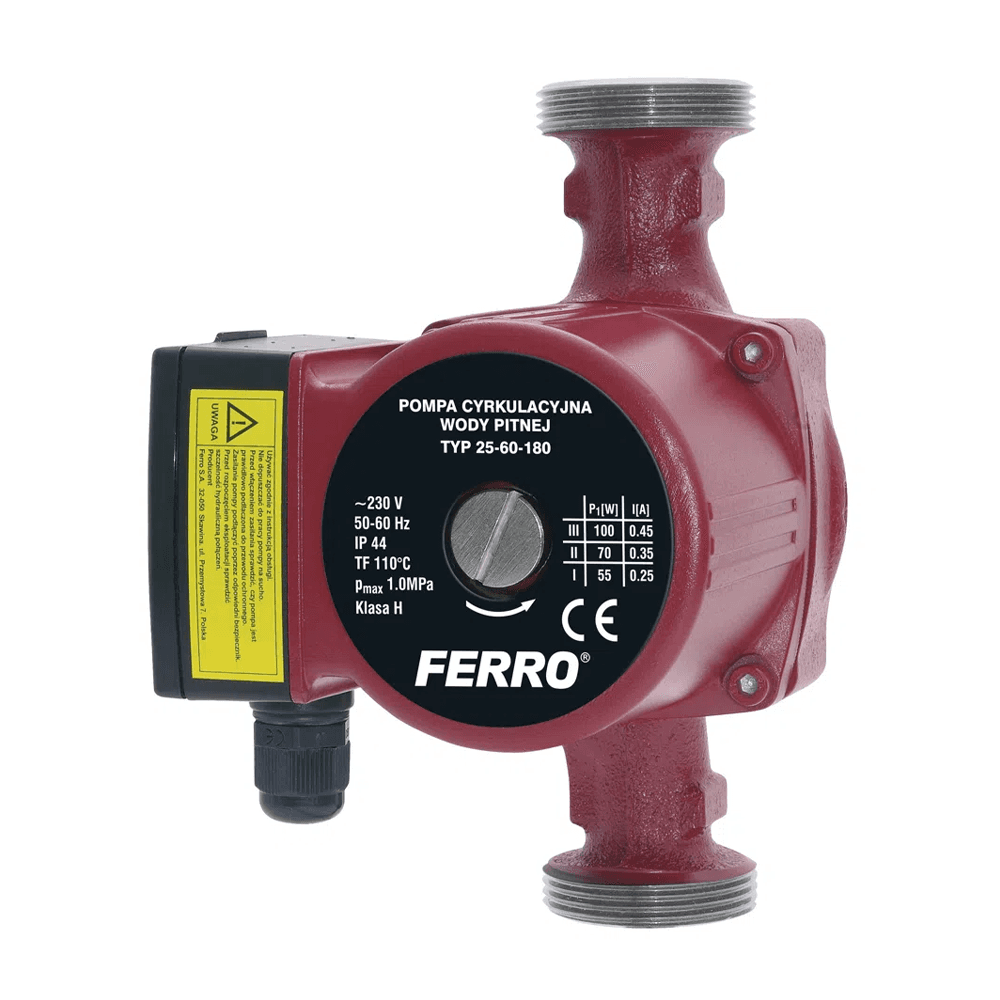 საცირკულაციო ტუმბო 25-60-180 Ferro 0202W-SG17 Ferro