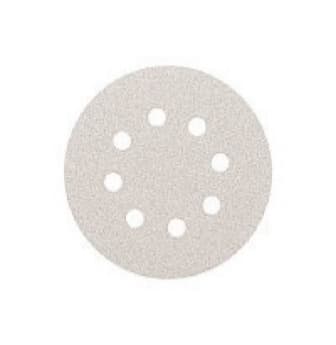 510 მრგვ.125mm 8 ნასვრ. P320მშ. ზუმფარა თეთრი SMIRDEX