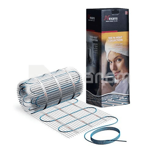 ორბირთვიანი ხალიჩა თბილი იატაკისთვის Nexans Millimat150 750W 5 მ²