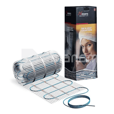 ორბირთვიანი ხალიჩა თბილი იატაკისთვის Nexans Millimat150 750W 5 მ²