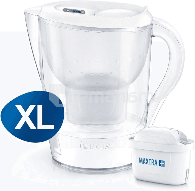 წყლის ფილტრი-დოქი Brita Marella xl Me4w wh incl 3Mxplus Cu Emeao 3.5L