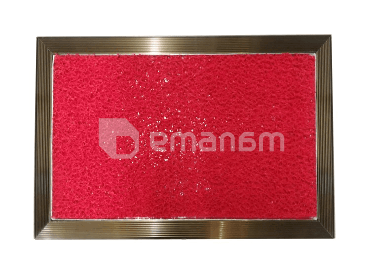 ფეხსაგები ალუმინის San Solution DEZO-ALUM2 70x45 სმ.