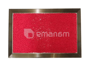 ფეხსაგები ალუმინის San Solution DEZO-ALUM2 70x45 სმ.