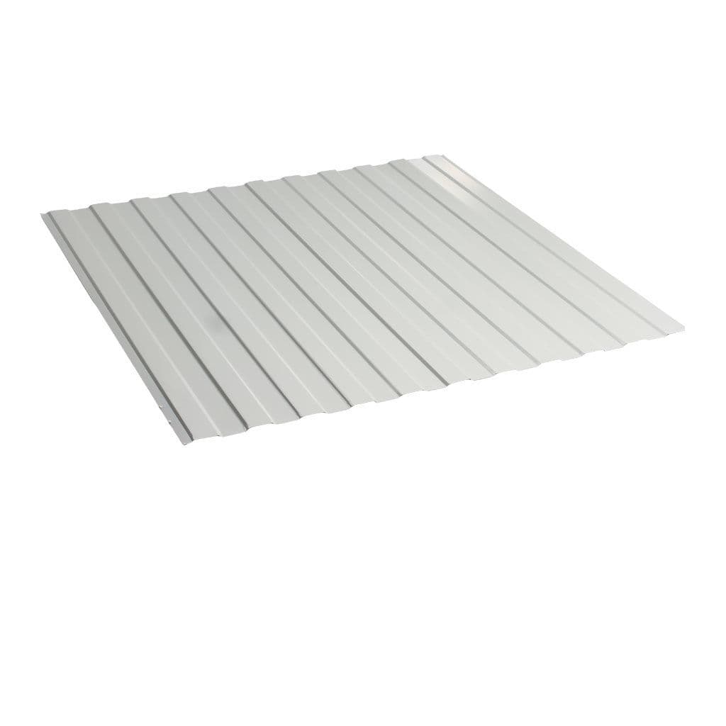 პროფილირებული ფერადი თუნუქი 0.5X1190 პრიალა RAL9002 NOVA