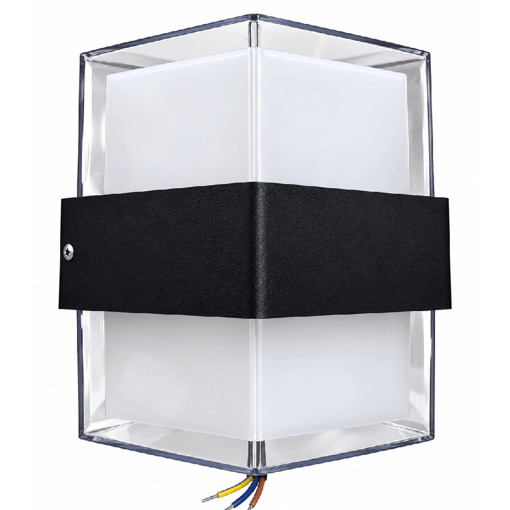 ბაღის კედლის LED სანათი AIMON TPLED-09 12 W IP65 3000 K შავი