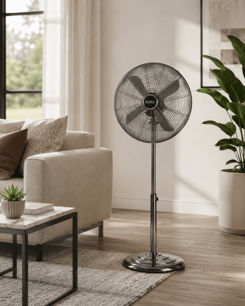 ვენტილატორი Reffon FS-40M 50W ნაცრისფერი
