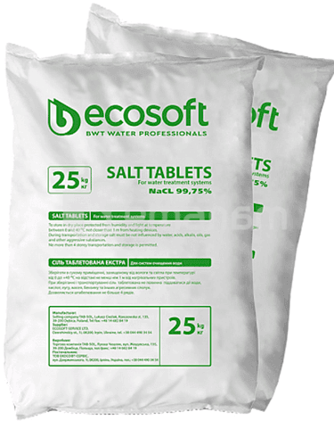 მარილი ტექნიკური Ecosoft CIECH000 25 kg