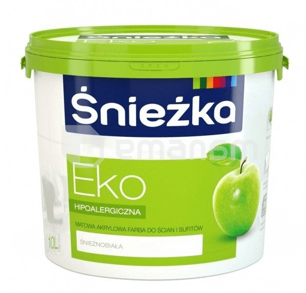 საღებავი ინტერიერის Sniezka Eko 1 ლ თეთრი