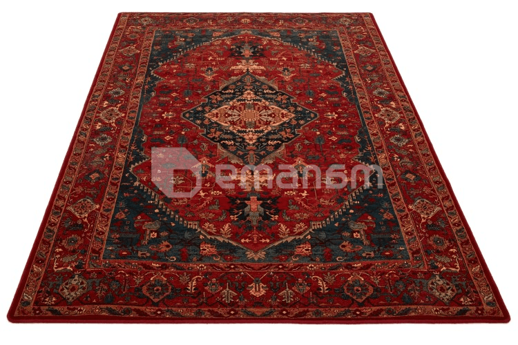 ხალიჩა Dywilan SUPERIOR KASIM RUBIN 2456 cC1 170x235 100% WOOL