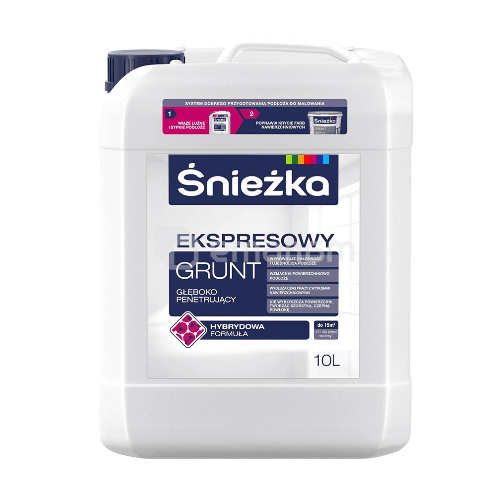გრუნტი Śnieżka Expres Grunt Głęboko Penetr 10 ლ