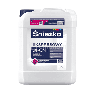 გრუნტი Śnieżka Expres Grunt Głęboko Penetr 10 ლ