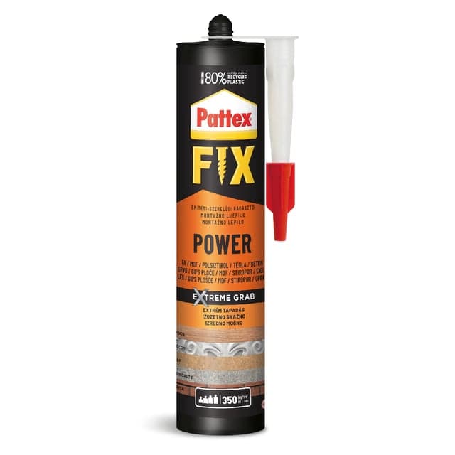 სამონტაჟო წებო Henkel PATTEX FIX Extreme Power 385 გ თეთრი