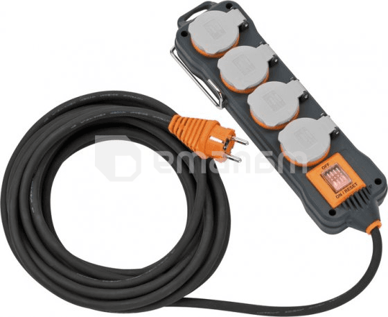 დამაგრძელებელი 4 Brennenstuhl 8მ IP54 professionalLINE BB8100