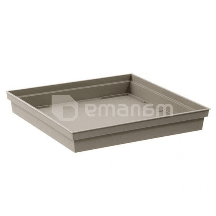 დასადგამი ქოთნის EDA Plastiques SOUCOUPE TOSCANE CARREE 32,6სმ