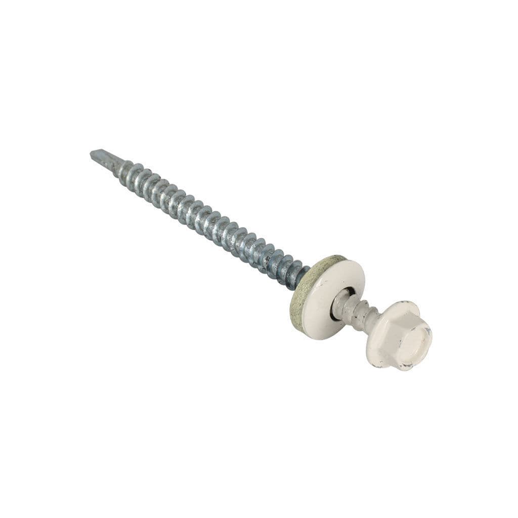 თვითმჭრელი ხრახნი ხისთვის 4.8X70 RAL 9002