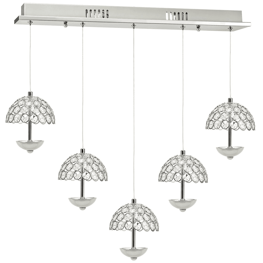 საკიდი Milagro VENUS LED 5 5W 4000K 1750Lm ქრომი