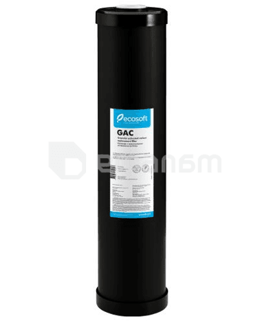 კარტრიჯი ნახშირის Ecosoft GAC 4.5"x20"