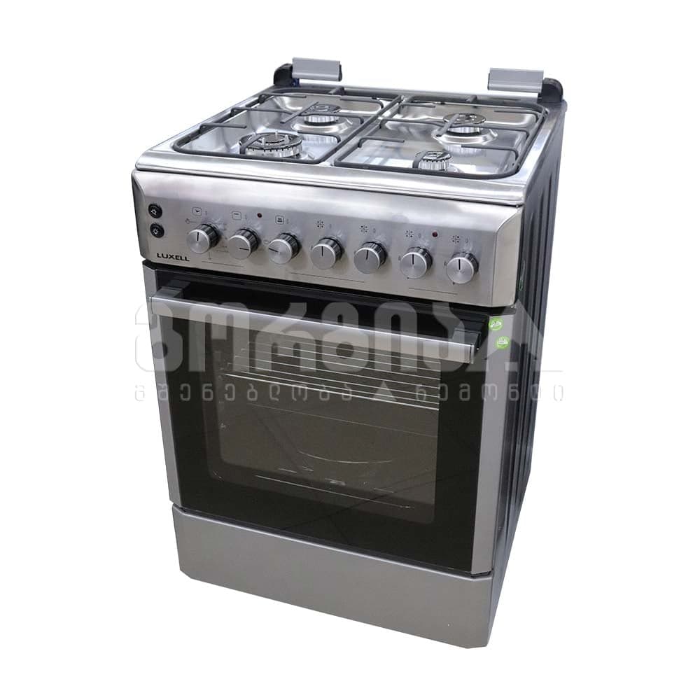 გაზქურა 60-GEG40 Half INOX LUXELL