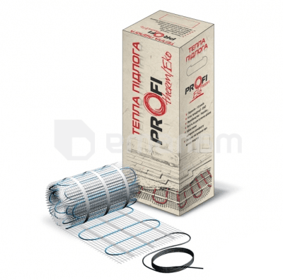 ხალიჩა ორბირთვიანი თბილი იატაკისთვის ProfiTherm Eko Mat 770W 5 მ²