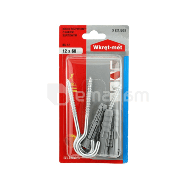 დიუბელი რკალით Wkret-met BS-12 12x60/97 მმ 3 ც