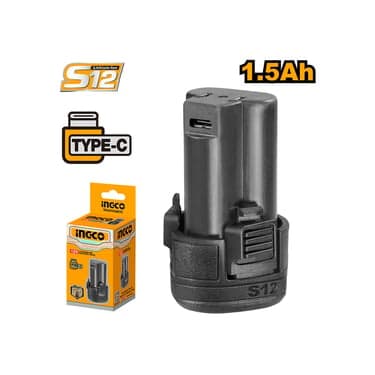 ელემენტი 12ვ USB-Type-C Li-Ion INGCO (FBLI12153)