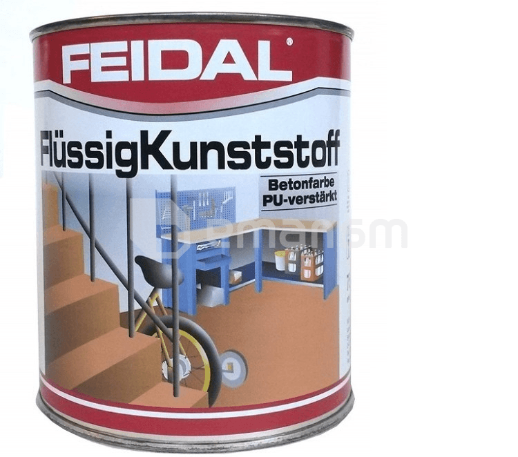 საღებავი Feidal Flussigkunststoff 750 მლ თეთრი