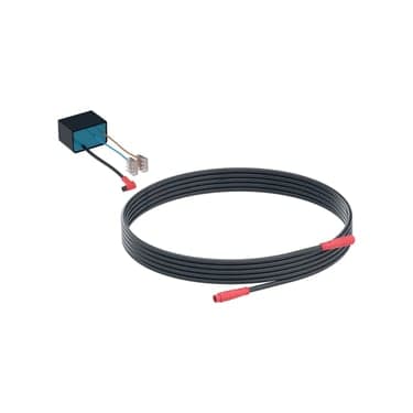 კვების ბლოკი 230 V / 12 V / 50 Hz, ძაბვის მიწოდების კაბელით