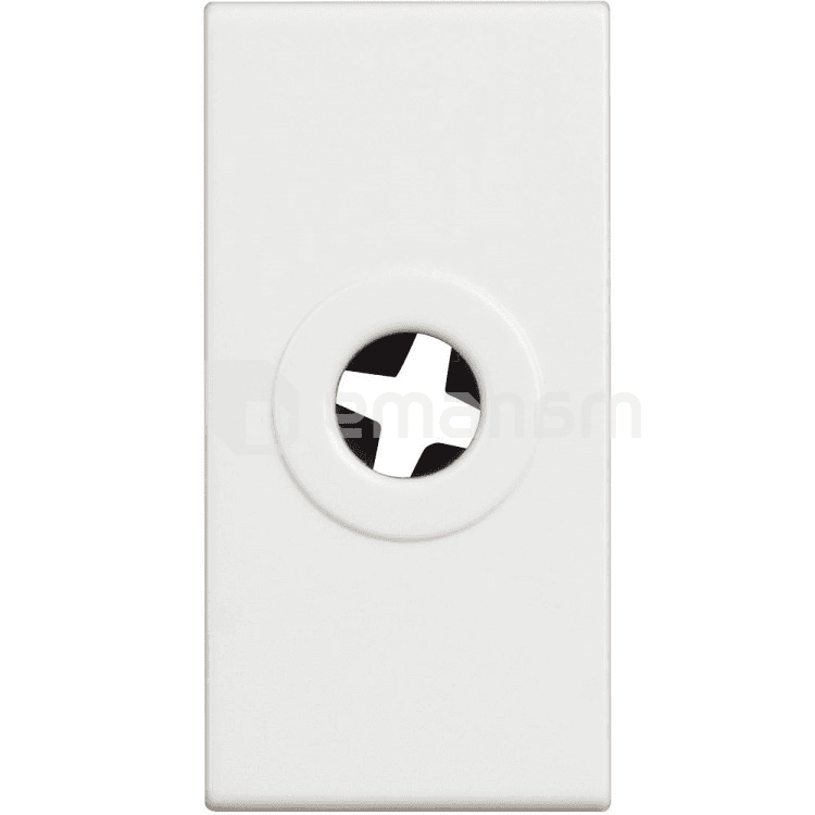 საკაბელო გამომყვანი Bticino 1 მოდული 9.5mm თეთრი