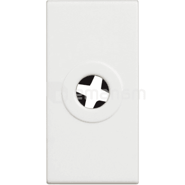 საკაბელო გამომყვანი Bticino 1 მოდული 9.5mm თეთრი