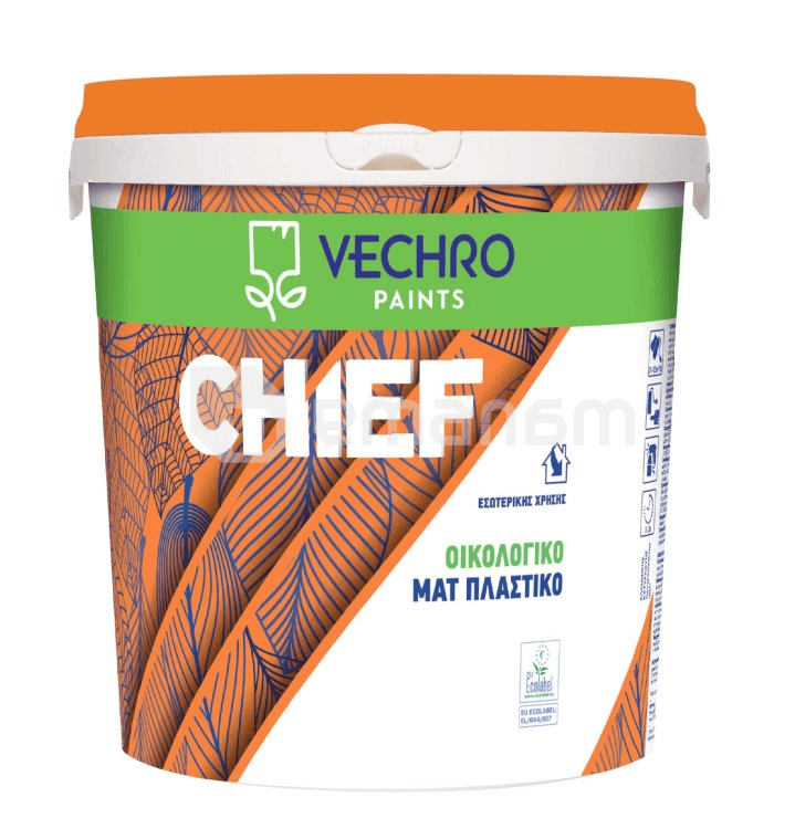 საღებავი წყალემუსლიური Vechro Chief Plastic Base P 1 ლ