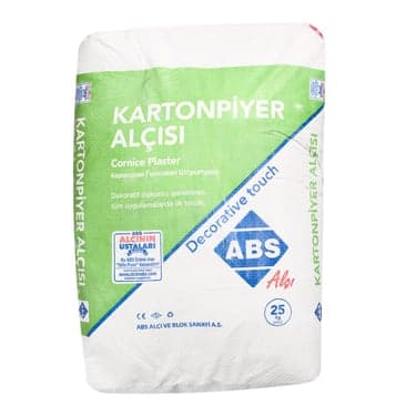 თაბაშირი 25 კგ ABS