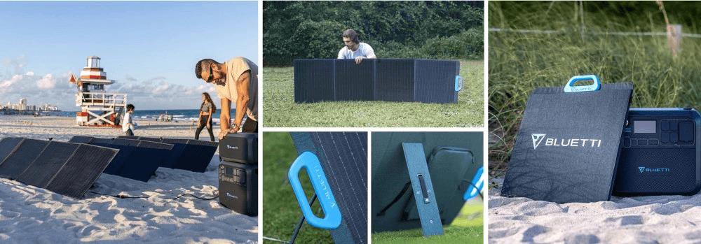 მზის პანელი Bluetti 200W PV200