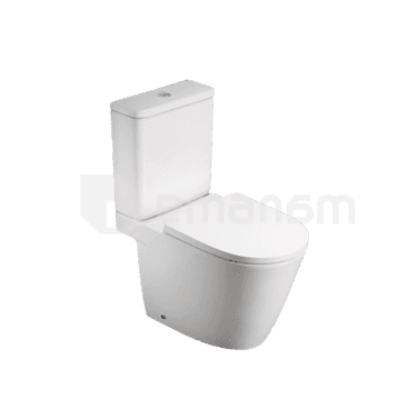 უნიტაზი დასადგამი Pate 2981XC two-piece Glossy თეთრი P-TRAP