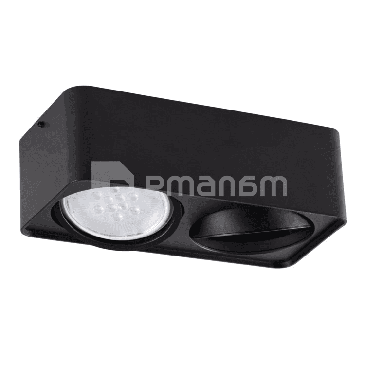სანათი წერტილოვანი მბრუნავი Kanlux TUBEO ES 250-B GU10 2x MAX 25W
